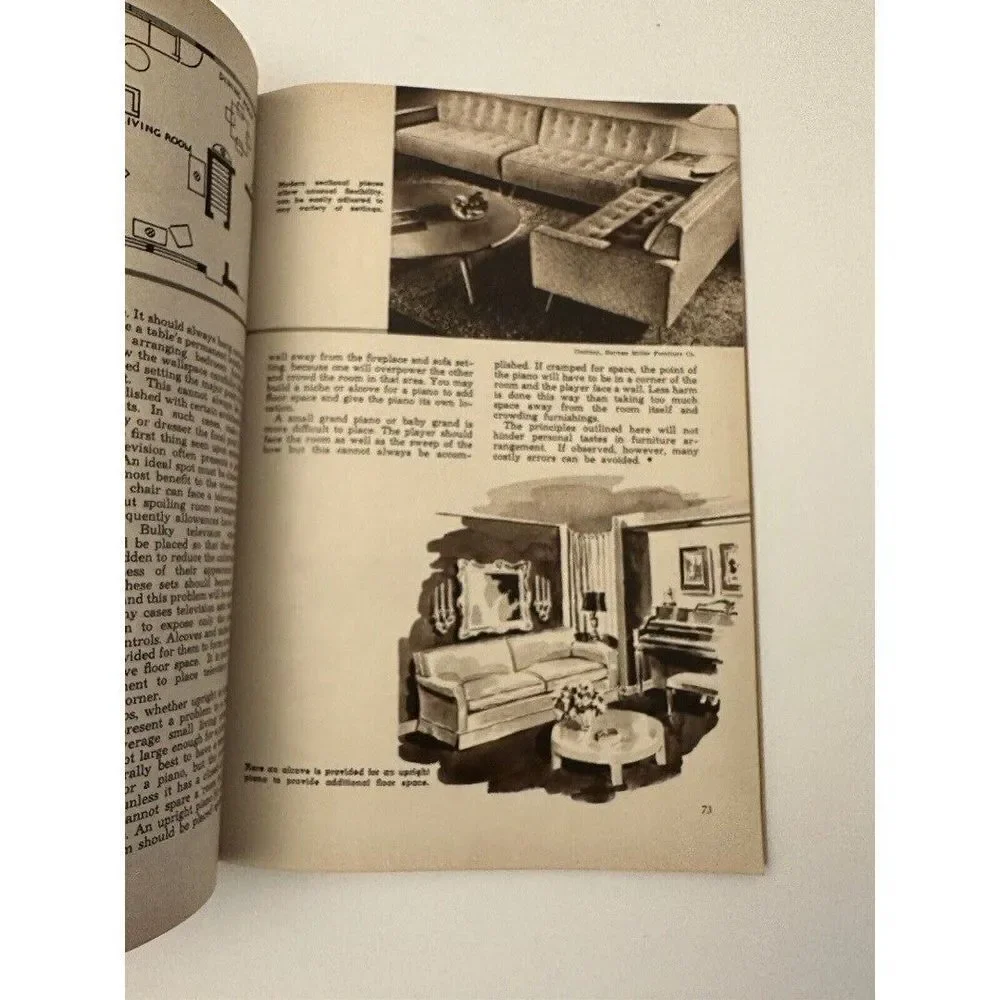 Today's Woman‎ Home Decorating Guide #122 1951 Vintage Magazine MCM Mid-Century